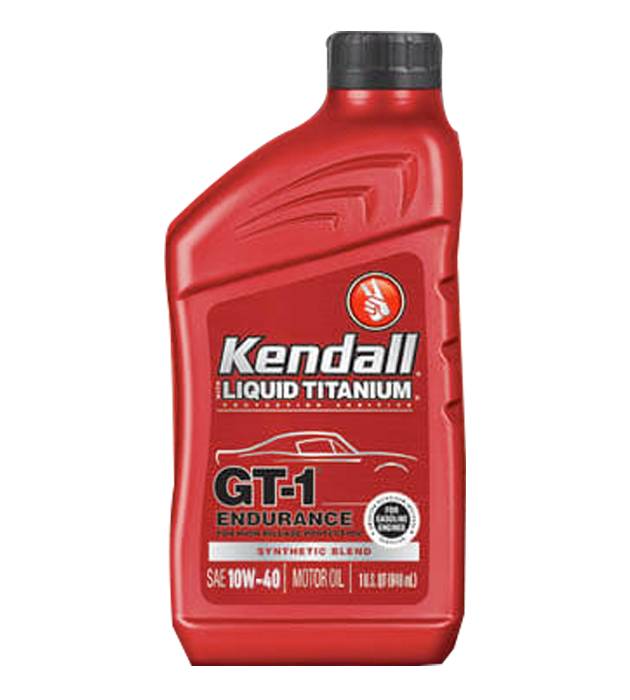 KENDALL GT-1 ENDURANCE  SYNTHETIC BLEND 10W-40 SN