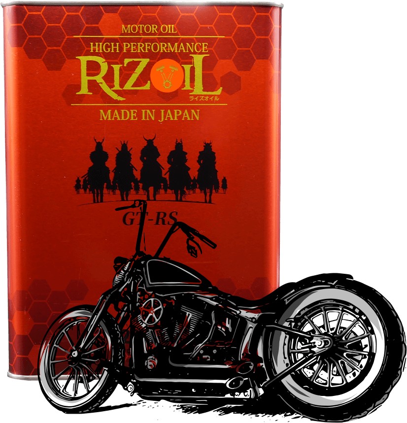 バイク用RIZOIL 4リットル缶